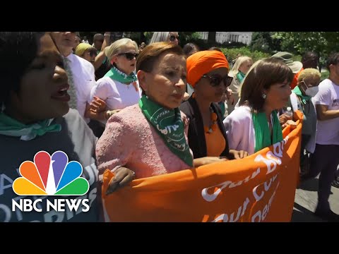 House Democrats Arrested At Abortion Rights Protest