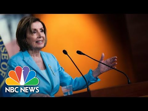 LIVE: Pelosi Holds Weekly Briefing | NBC News