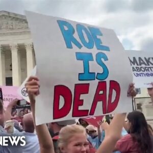 Poll: Majority of voters oppose overturning Roe a year after the Supreme Court decision