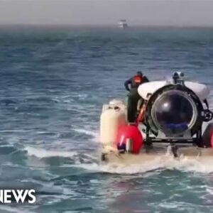 Search for missing submersible a 'monumental' task