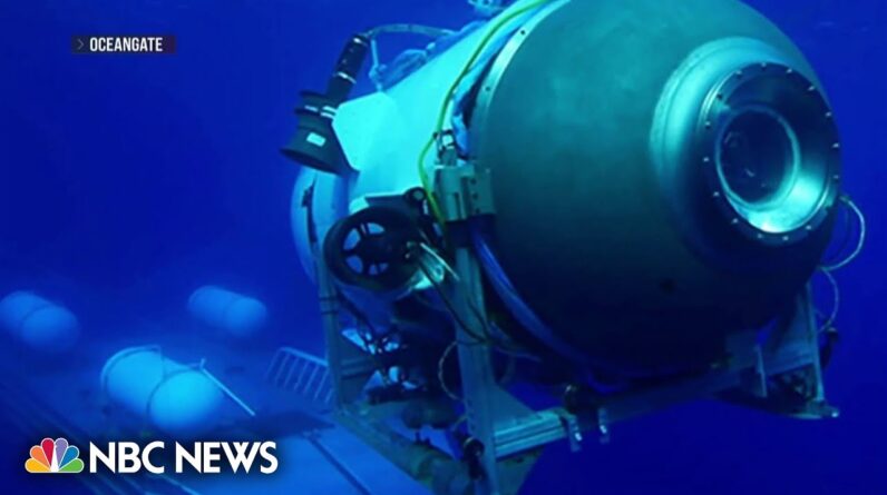 Search underway for missing submersible bound for Titanic wreckage