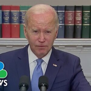 'We will not default': Biden speaks on debt ceiling negotiations